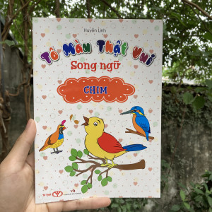 Tô màu thật vui (song ngữ) - Chim (2024-10k)